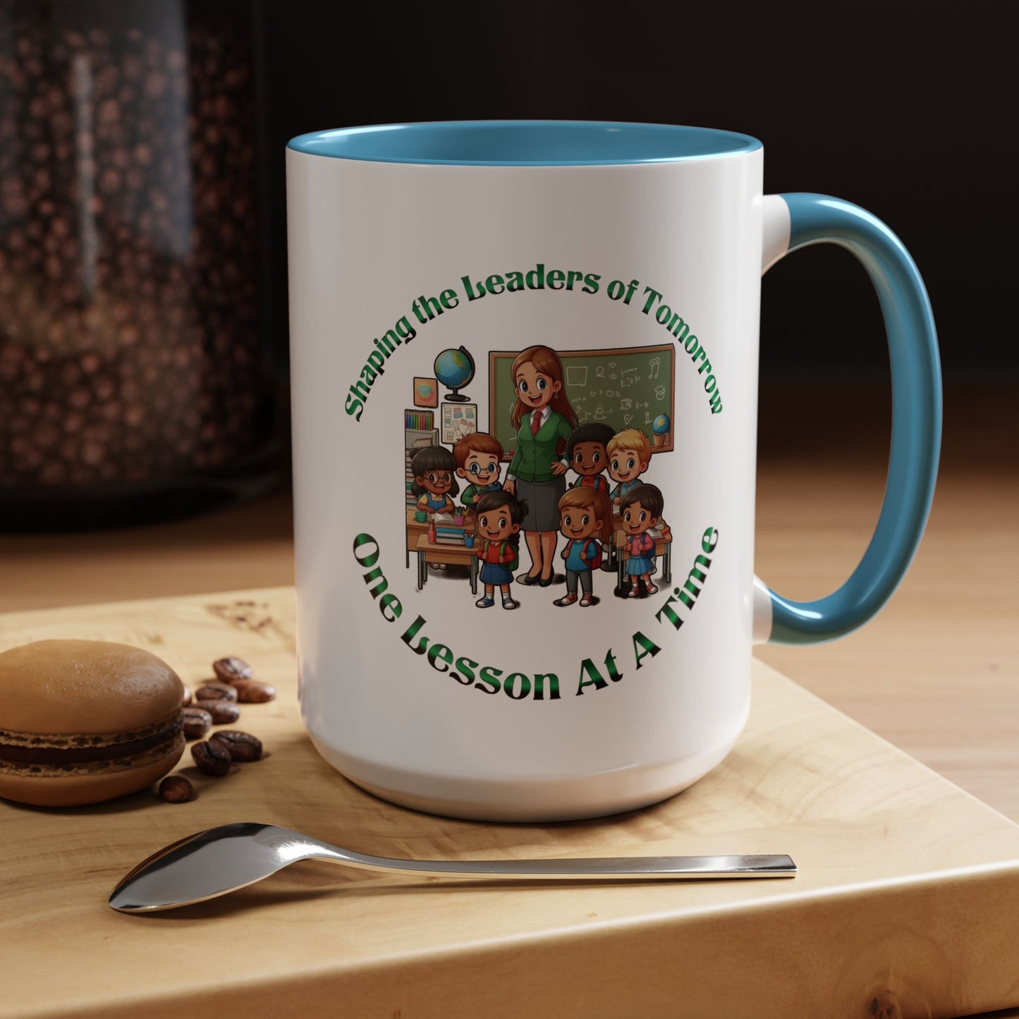 Shaping the Leaders of Tomorrow Accent Coffee Mug (11, 15oz)