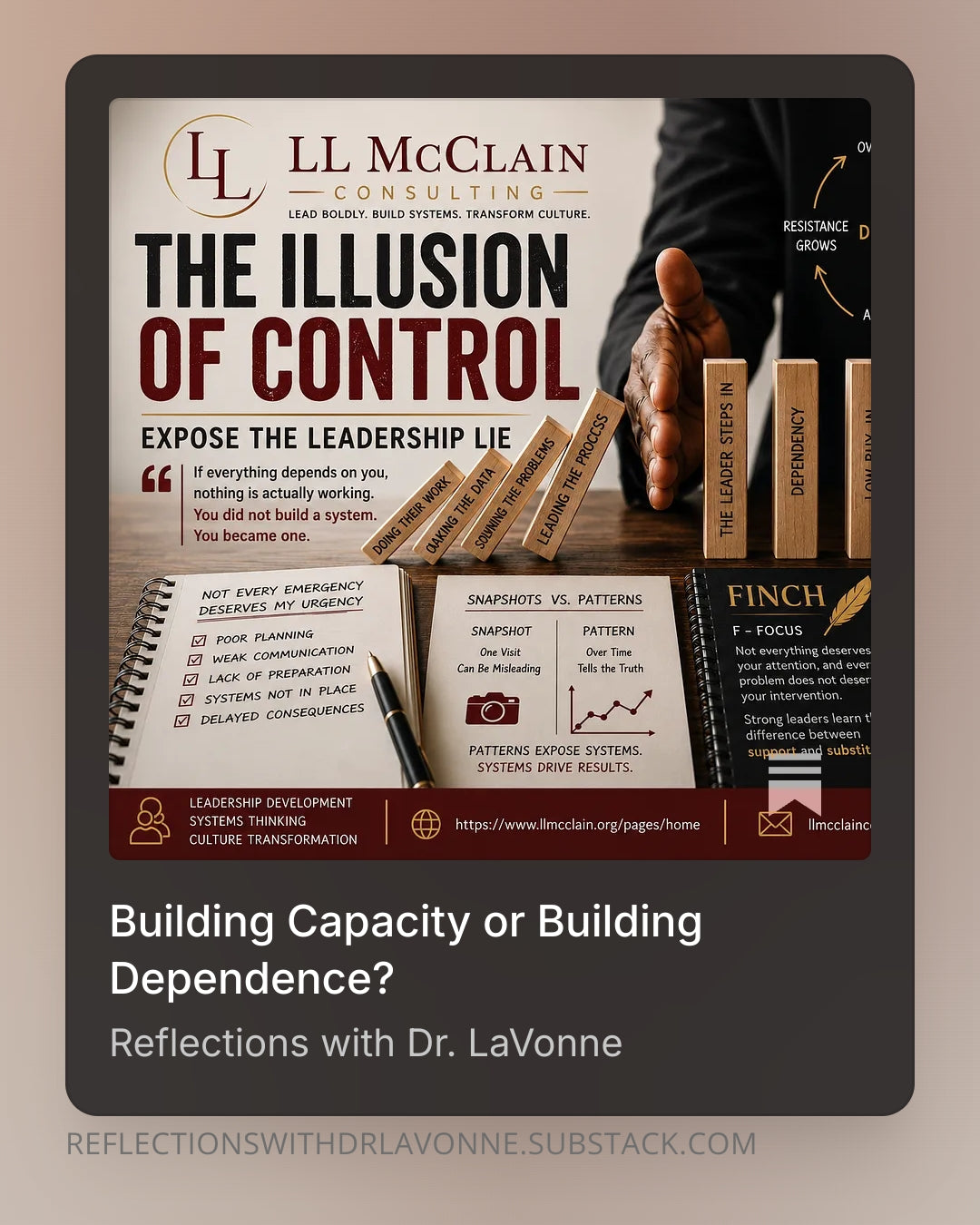 Building Capacity or Being Dependence?