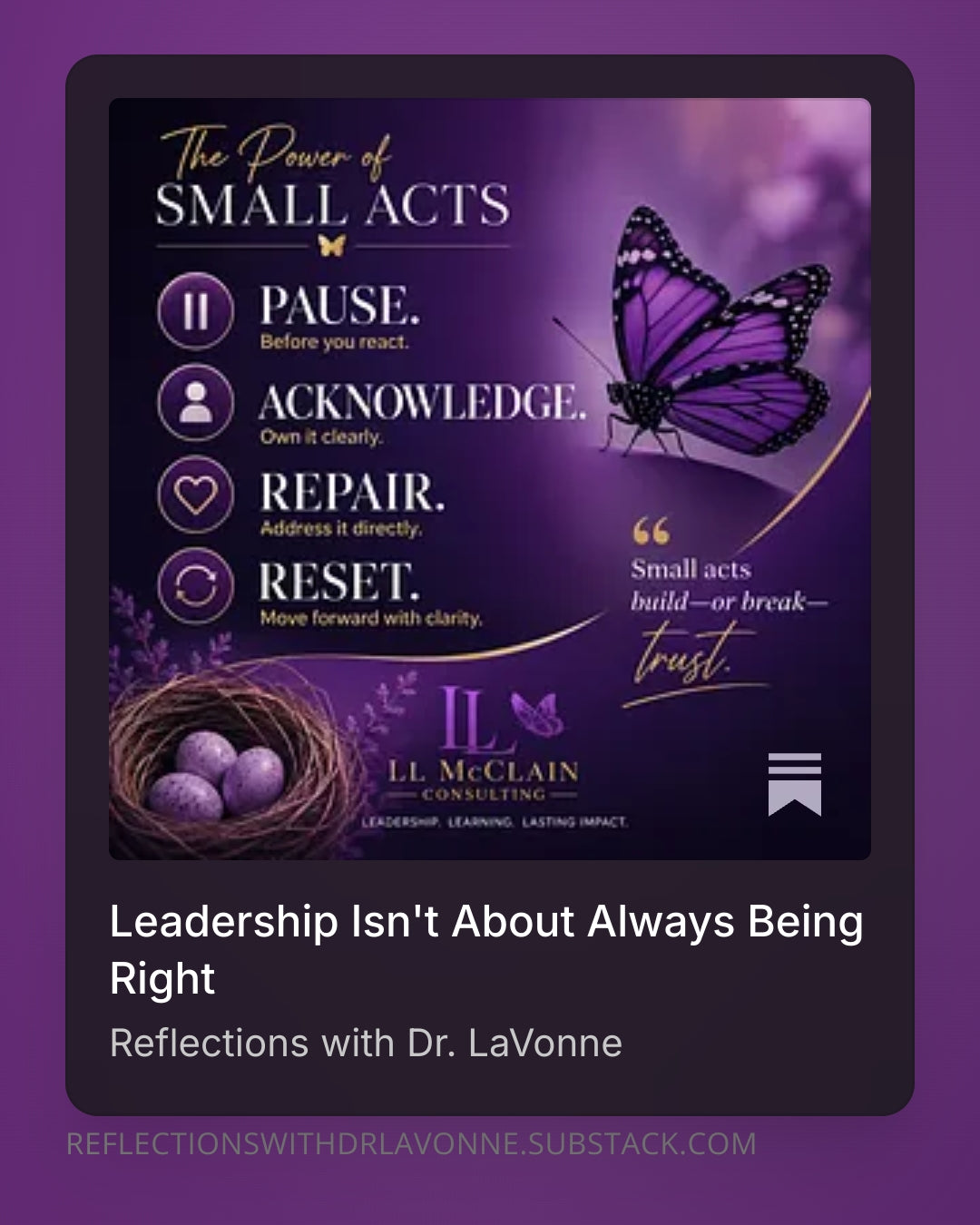 Leadership Isn't About Always Being Right