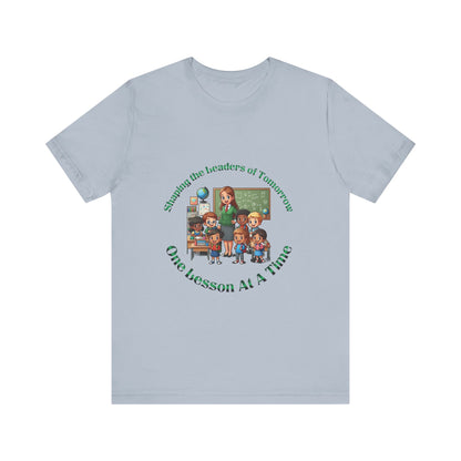 Shaping the Leaders of Tomorrow Unisex Jersey Short Sleeve Tee