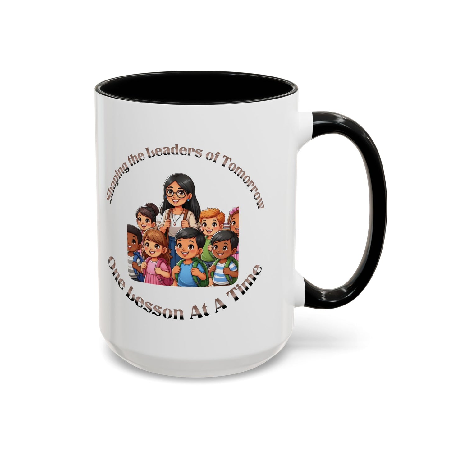 Shaping the Leaders of Tomorrow Accent Coffee Mug (11, 15oz)
