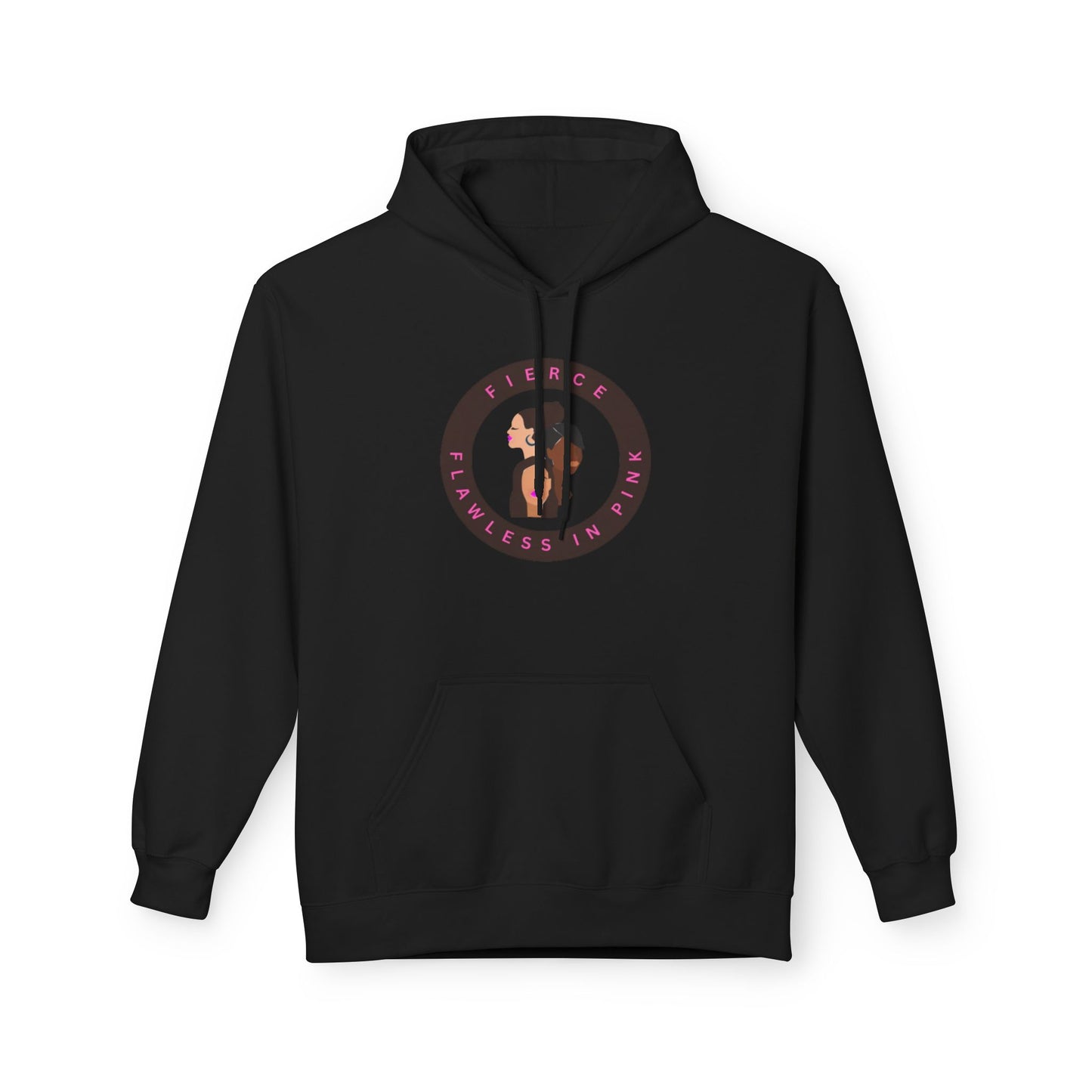 MVC Goes Pink: Fierce and Flawlwss in Pink Fleece Hoodie