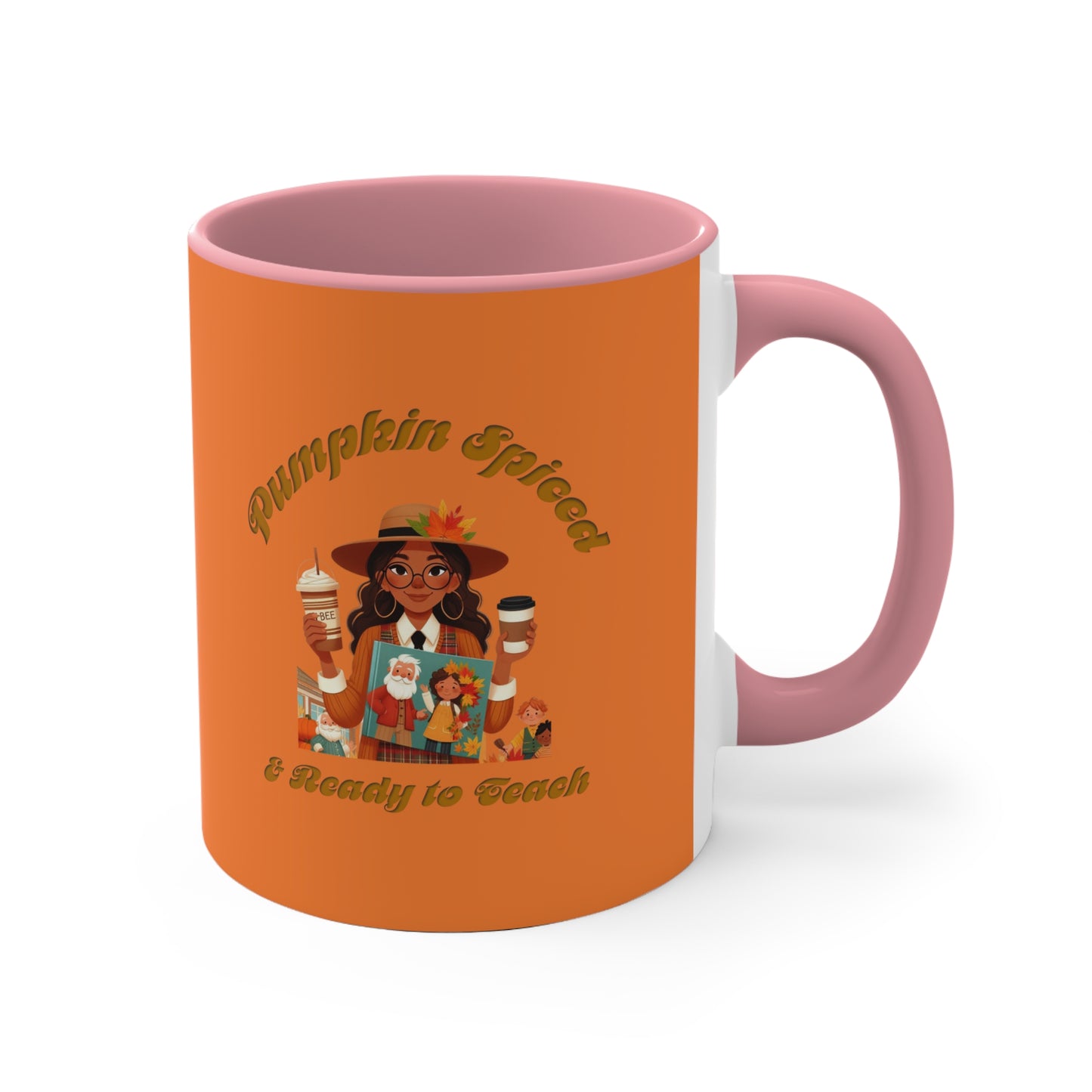 Pumpkin Spiced 2 11oz Accent Mug