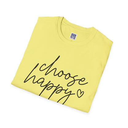 Choose Happy Unisex T-Shirt