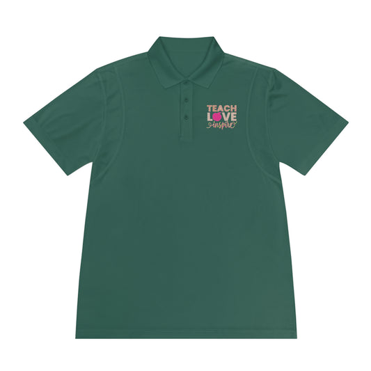 Teach Love Inspire Unisex Sport Polo Shirt