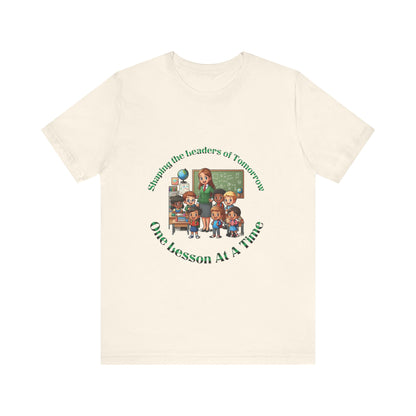 Shaping the Leaders of Tomorrow Unisex Jersey Short Sleeve Tee