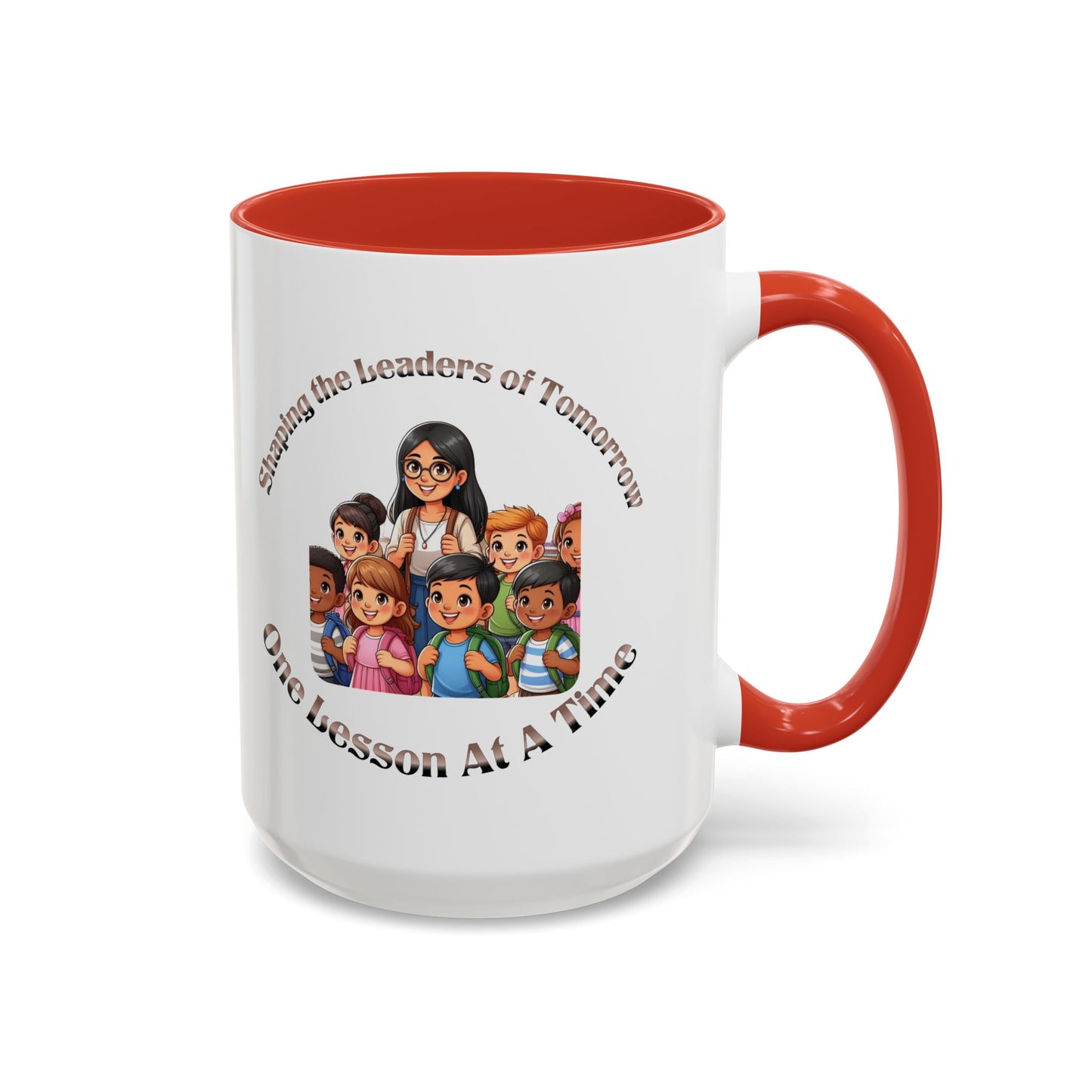 Shaping the Leaders of Tomorrow Accent Coffee Mug (11, 15oz)