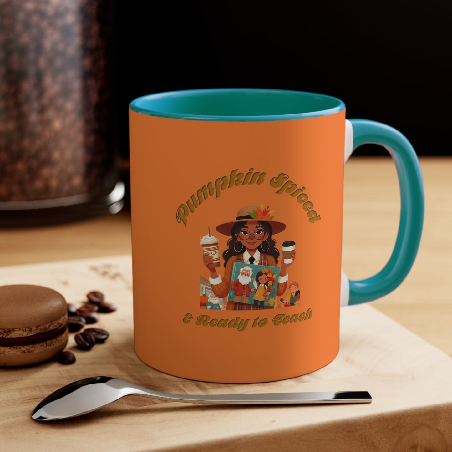 Pumpkin Spiced 2 11oz Accent Mug