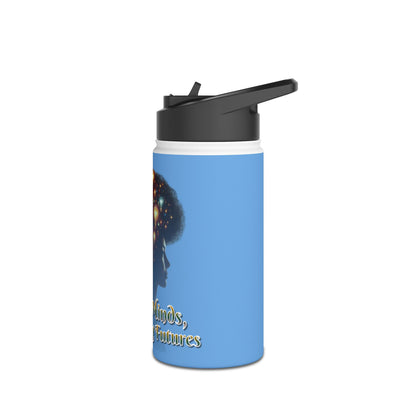 Igniting Minds Stainless Steel Water Bottle, Standard Lid