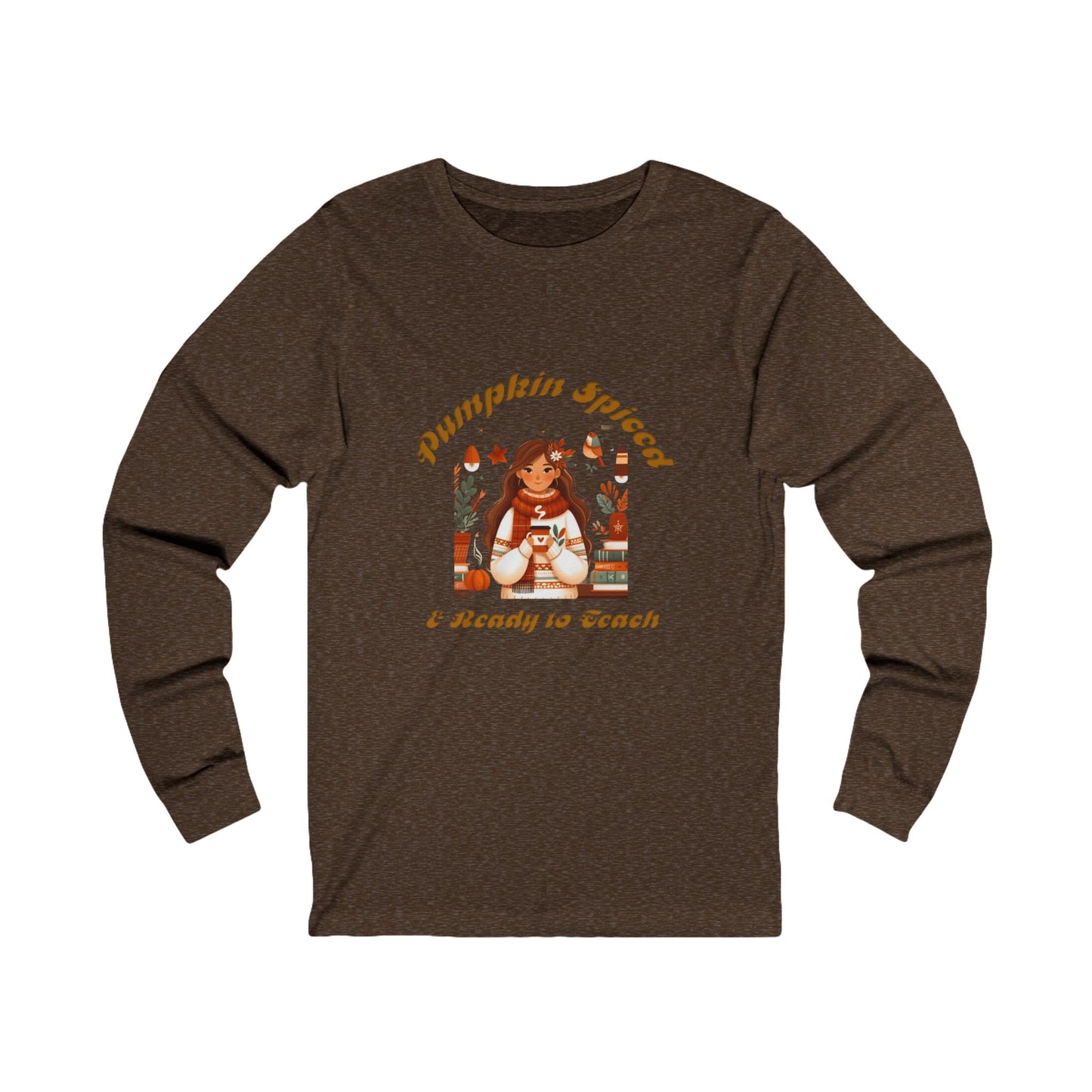 Pumpkin Spiced 3 Long Sleeve Tee