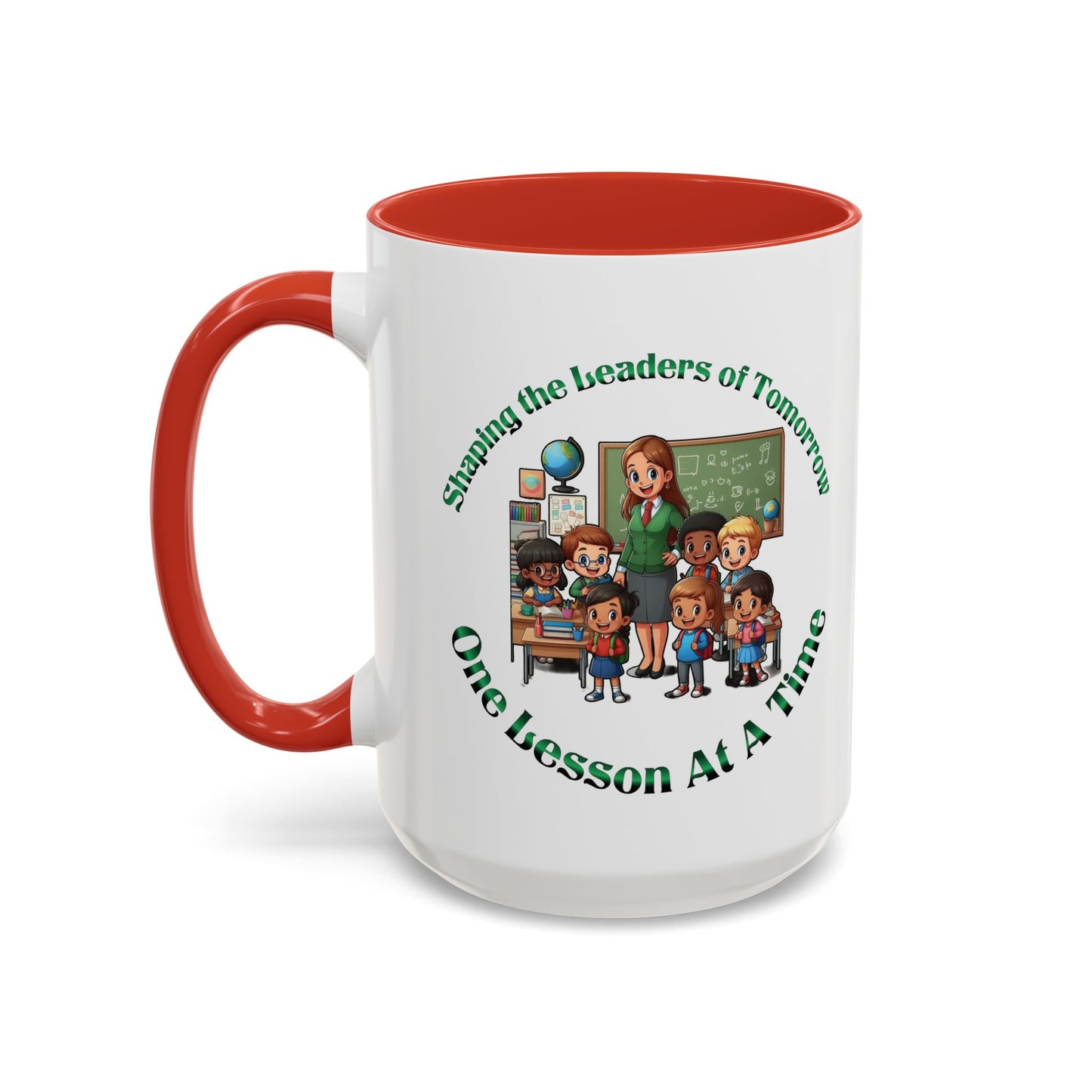 Shaping the Leaders of Tomorrow Accent Coffee Mug (11, 15oz)