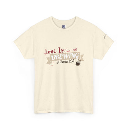 [NEW] Love is Brewing in Room ... Customizable Tee