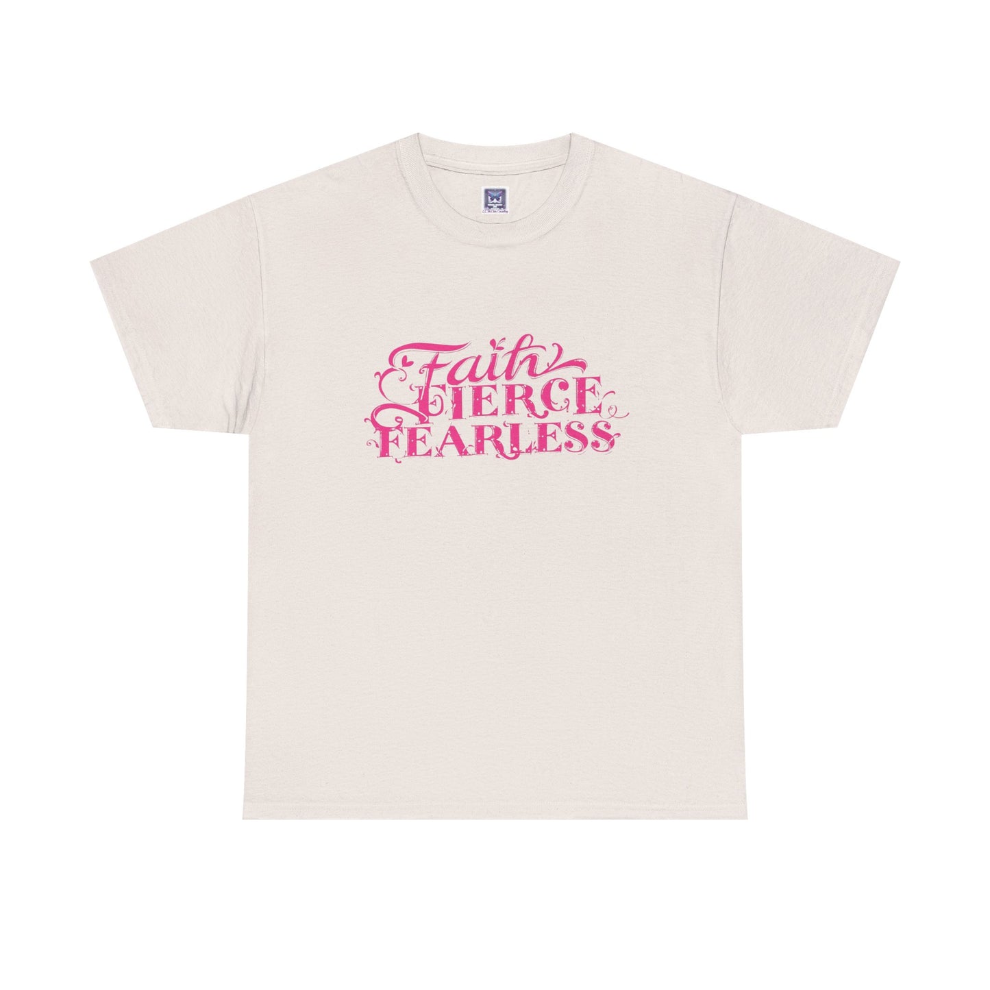 MVC Goes Pink: Faith, Fierce, Fearless Cotton Tee
