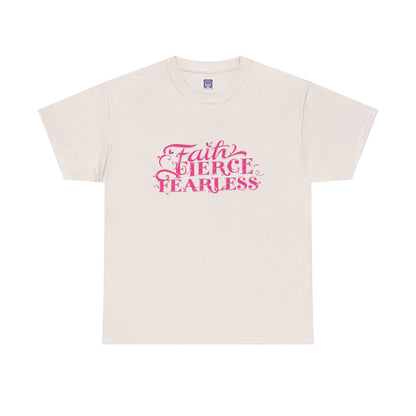 MVC Goes Pink: Faith, Fierce, Fearless Cotton Tee