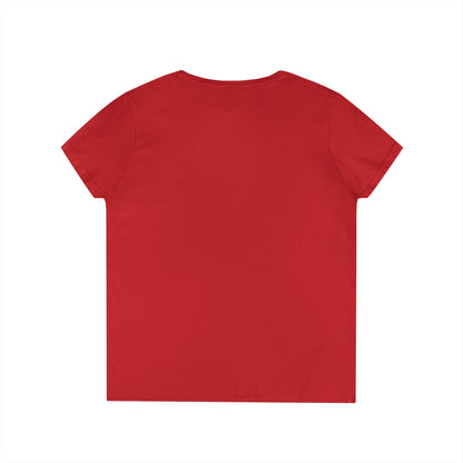 Choose Happy Ladies' V-Neck T-Shirt