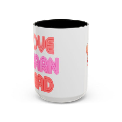 Love Learn Lead Valentine’s Accent Coffee Mug (11oz, 15oz)