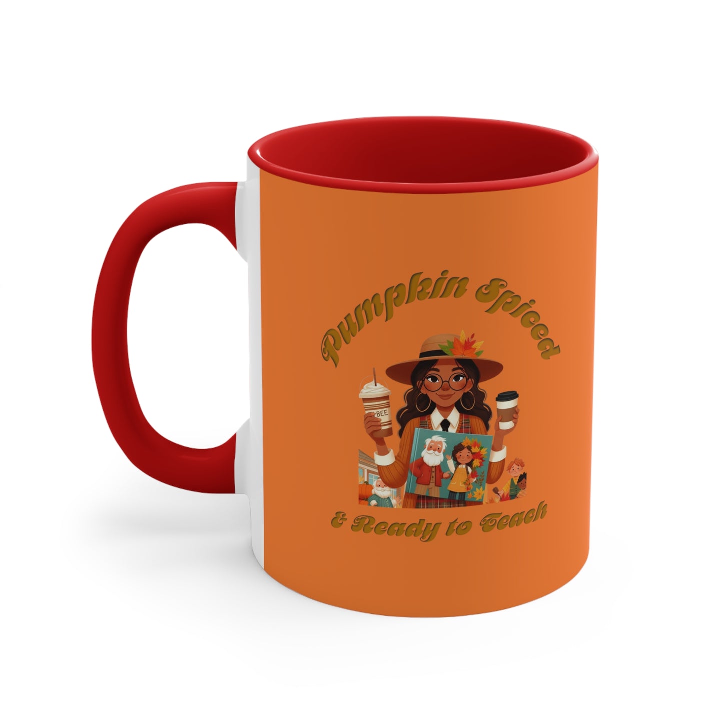 Pumpkin Spiced 2 11oz Accent Mug