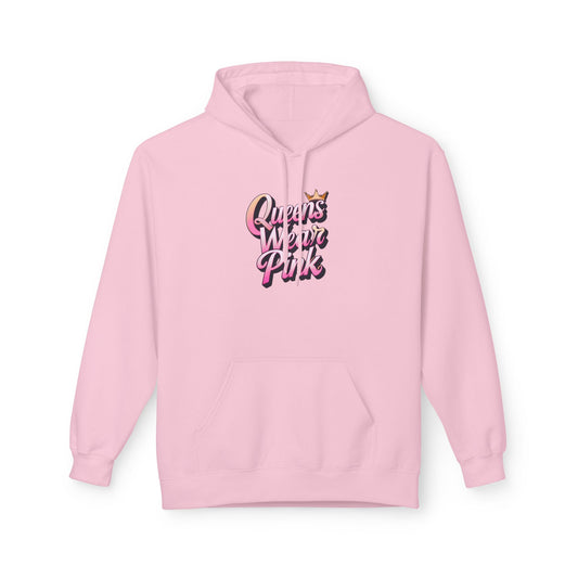MVC Goes Pink: Queens Wear Pink Fleece Hoodie