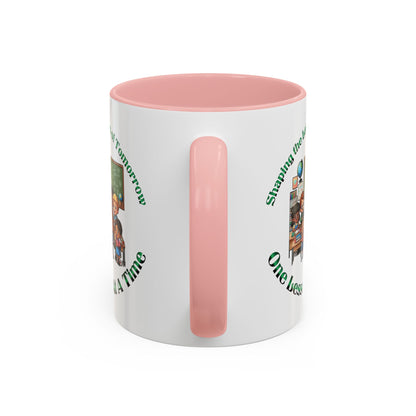 Shaping the Leaders of Tomorrow Accent Coffee Mug (11, 15oz)