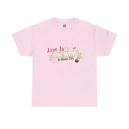 [NEW] Love is Brewing in Room ... Customizable Tee
