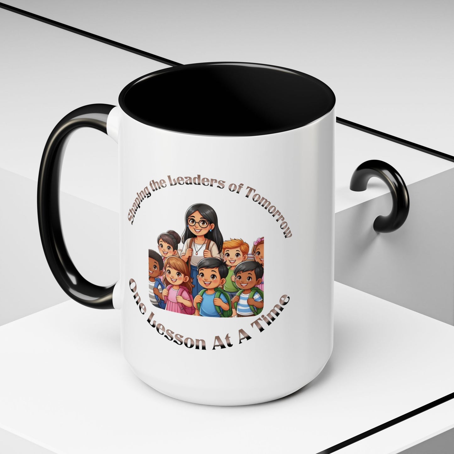 Shaping the Leaders of Tomorrow Accent Coffee Mug (11, 15oz)