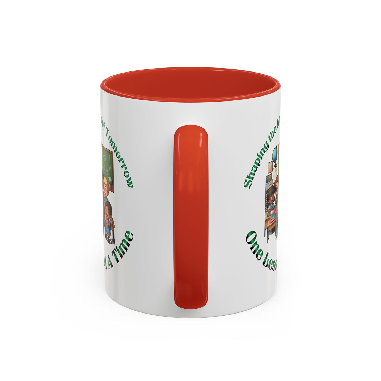 Shaping the Leaders of Tomorrow Accent Coffee Mug (11, 15oz)