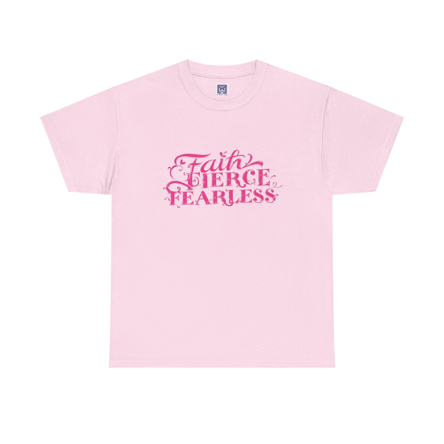MVC Goes Pink: Faith, Fierce, Fearless Cotton Tee