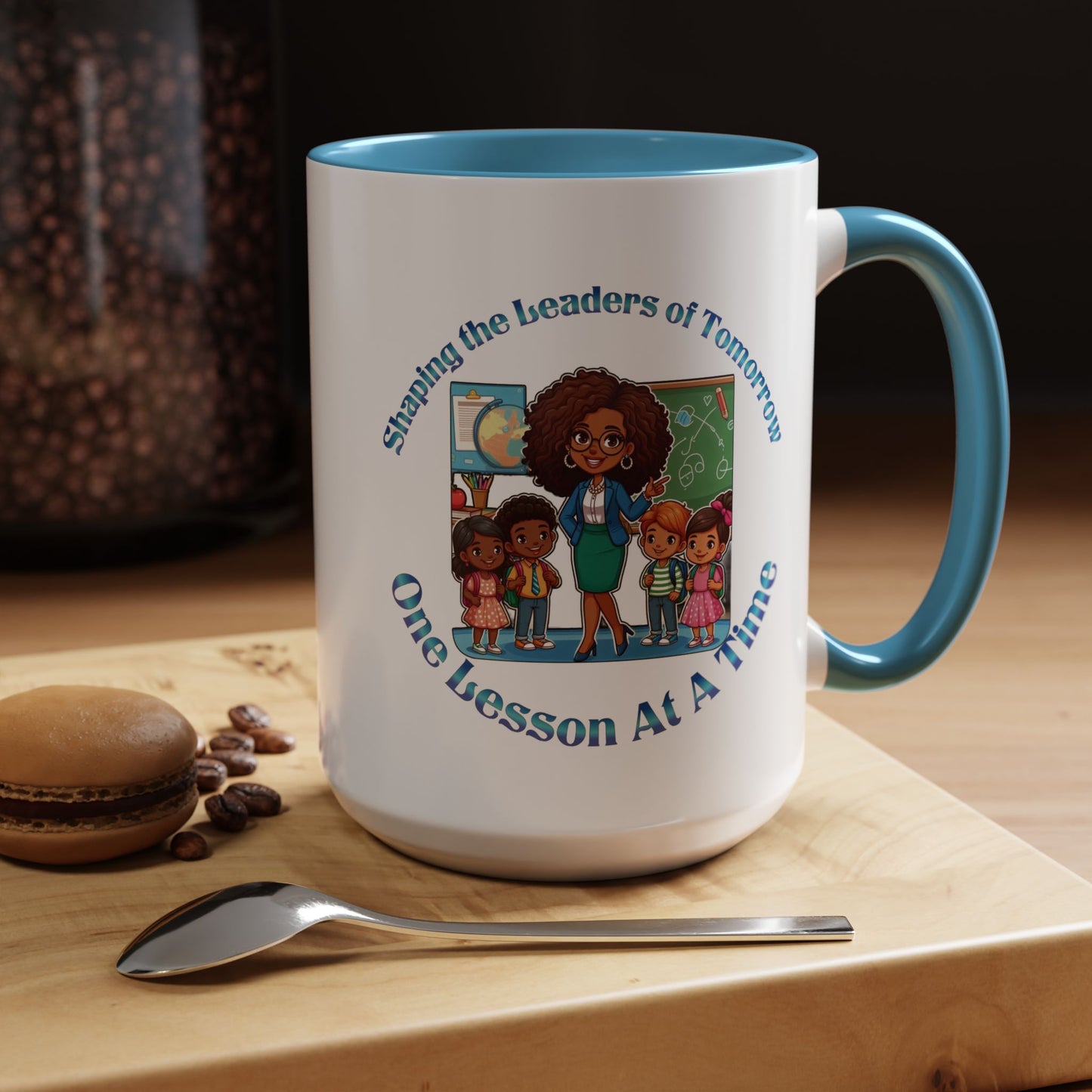 Shaping the Leaders of Tomorrow Accent Coffee Mug (11, 15oz)
