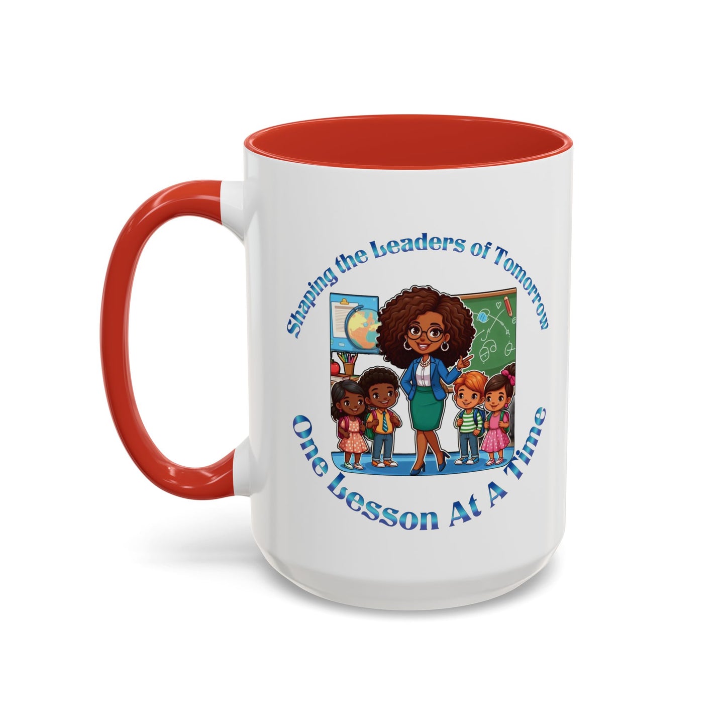 Shaping the Leaders of Tomorrow Accent Coffee Mug (11, 15oz)