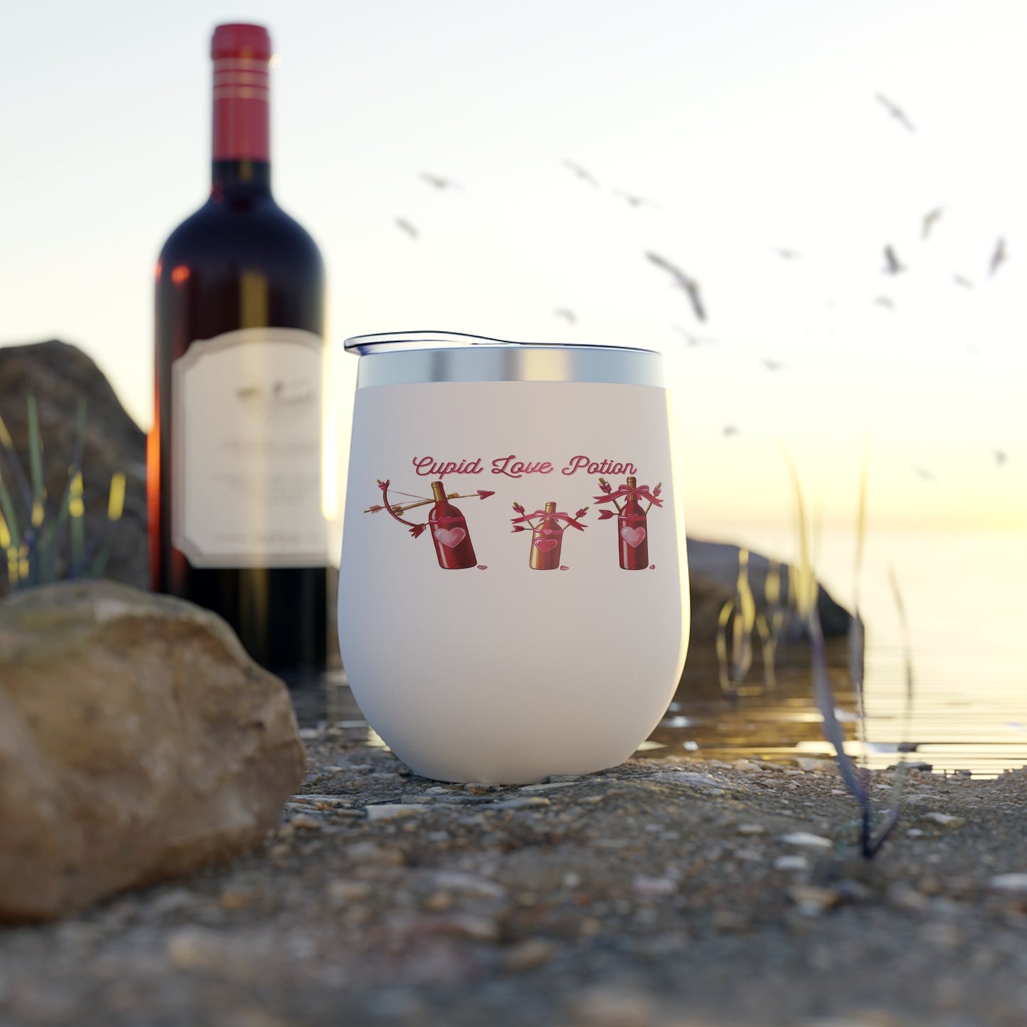 Cupid Love Potion Valentine's Wine Tumbler