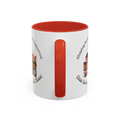 Shaping the Leaders of Tomorrow Accent Coffee Mug (11, 15oz)