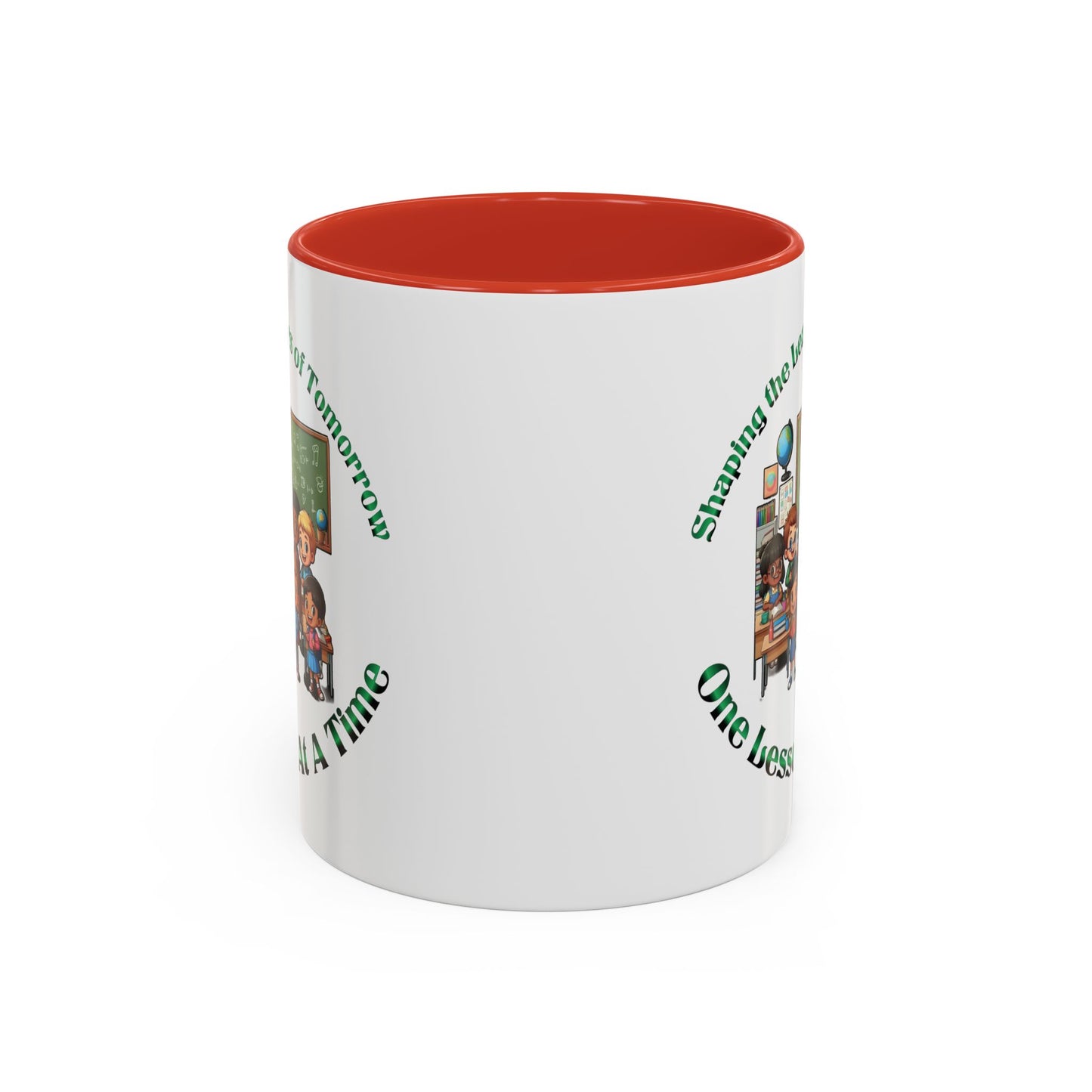 Shaping the Leaders of Tomorrow Accent Coffee Mug (11, 15oz)