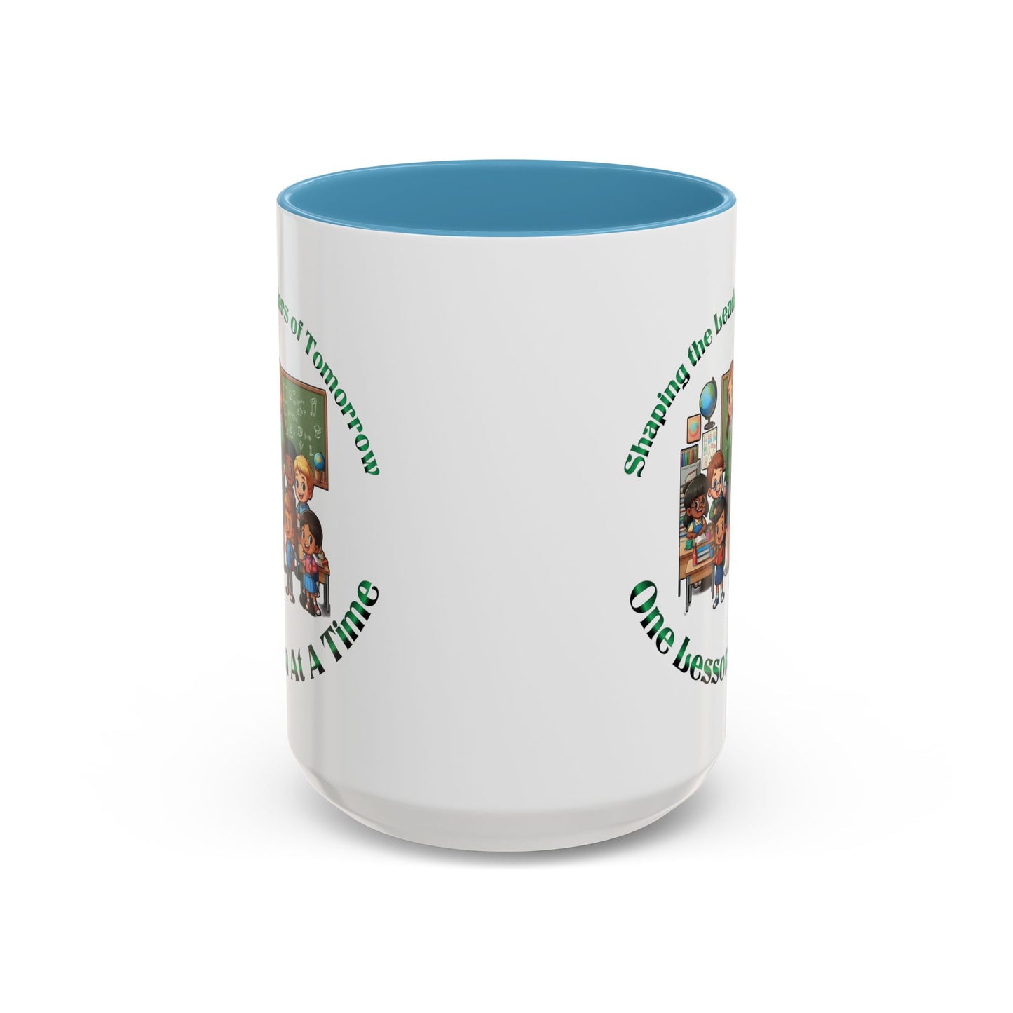 Shaping the Leaders of Tomorrow Accent Coffee Mug (11, 15oz)