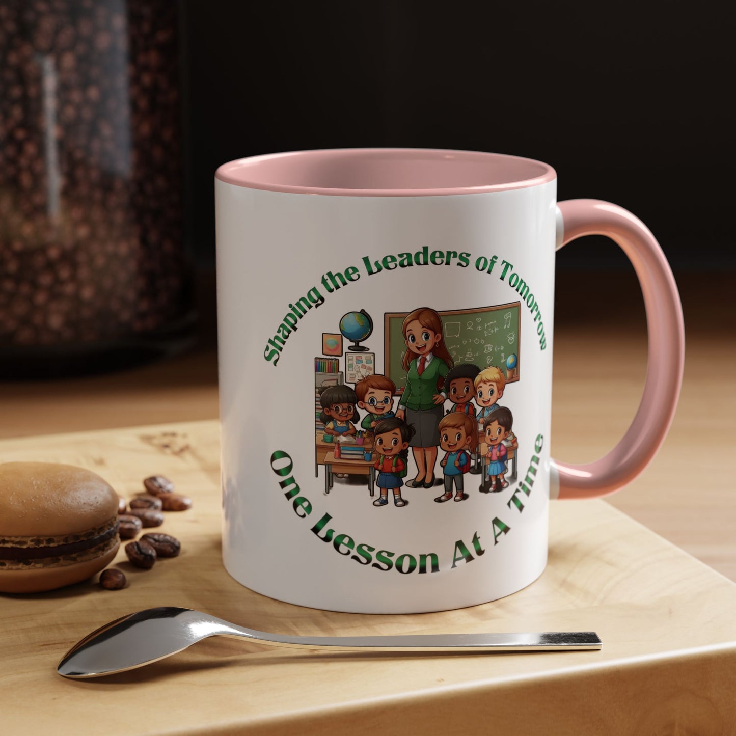 Shaping the Leaders of Tomorrow Accent Coffee Mug (11, 15oz)