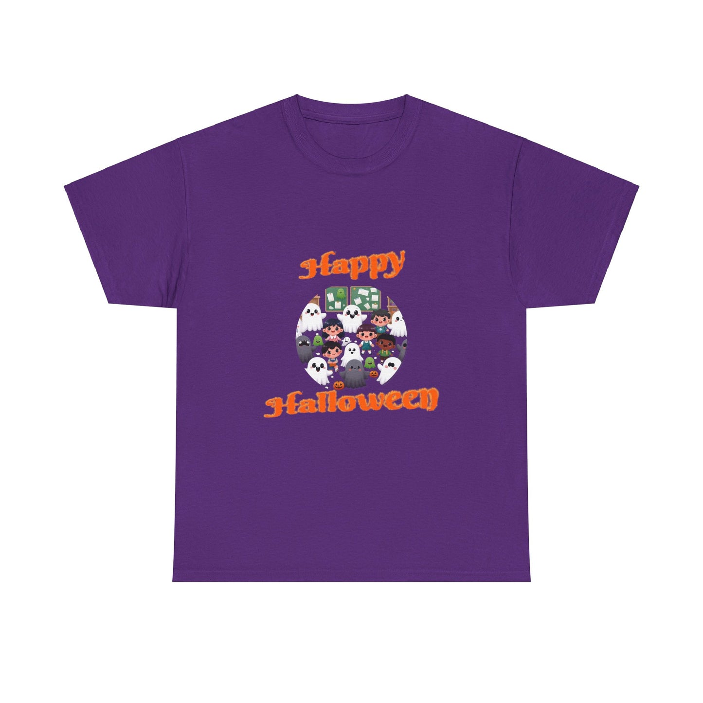 Happy Halloween Unisex Heavy Cotton Tee