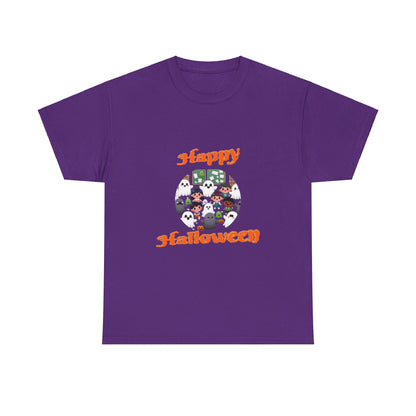 Happy Halloween Unisex Heavy Cotton Tee