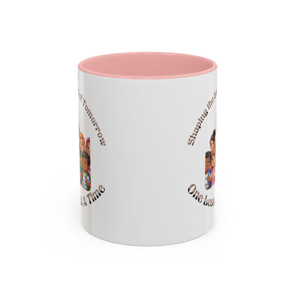 Shaping the Leaders of Tomorrow Accent Coffee Mug (11, 15oz)