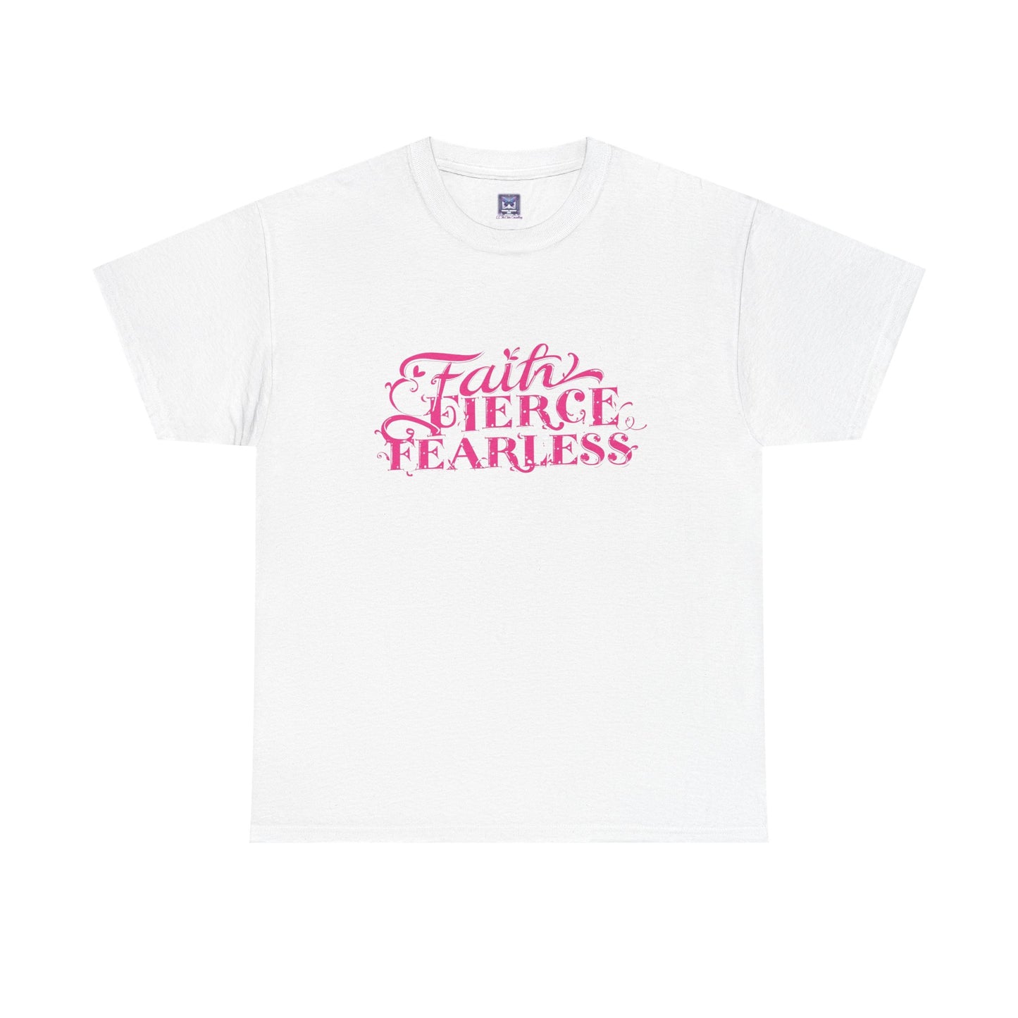 MVC Goes Pink: Faith, Fierce, Fearless Cotton Tee