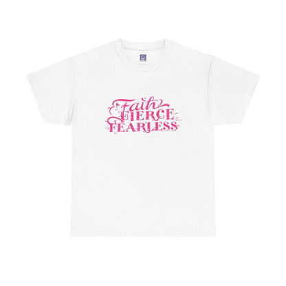 MVC Goes Pink: Faith, Fierce, Fearless Cotton Tee