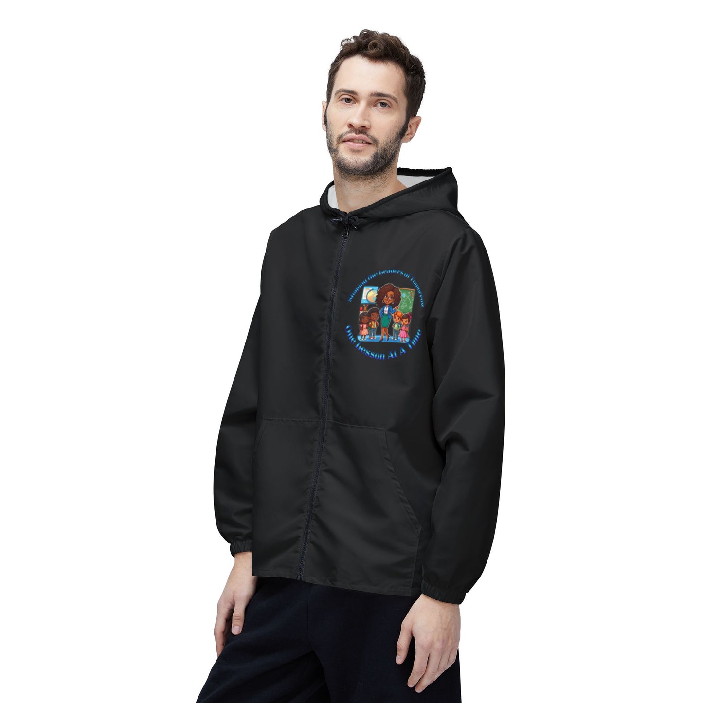 Shaping the Leaders of Tomorrow Windbreaker Jacket