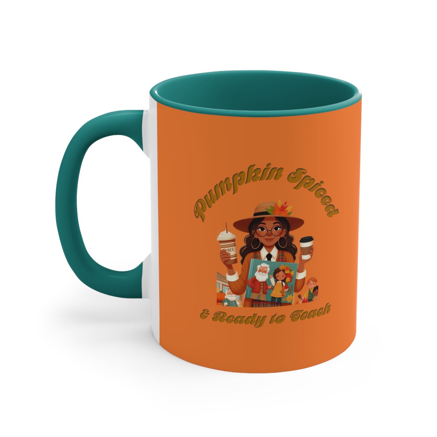Pumpkin Spiced 2 11oz Accent Mug