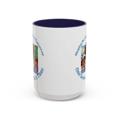 Shaping the Leaders of Tomorrow Accent Coffee Mug (11, 15oz)
