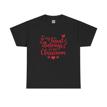 [NEW] My Heart Belongs Customizable T-Shirt