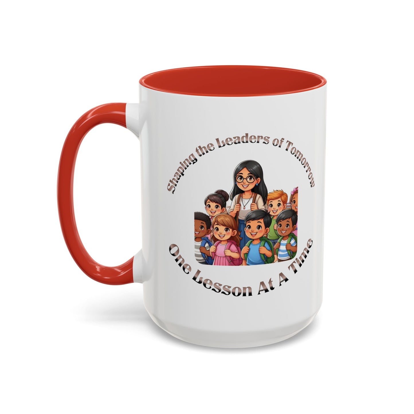 Shaping the Leaders of Tomorrow Accent Coffee Mug (11, 15oz)