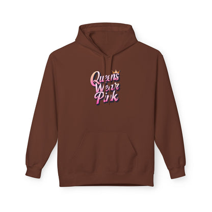 MVC Goes Pink: Queens Wear Pink Fleece Hoodie