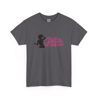 MVC Goes Pink: Faith, Fierce, Fearless Cotton Tee