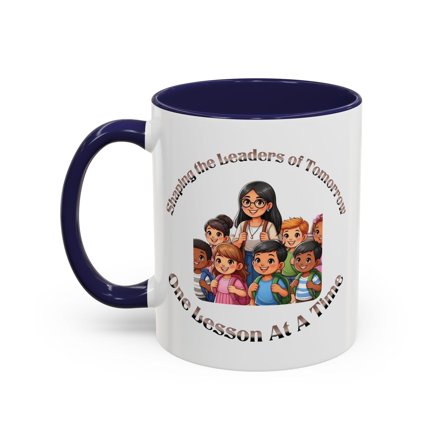 Shaping the Leaders of Tomorrow Accent Coffee Mug (11, 15oz)