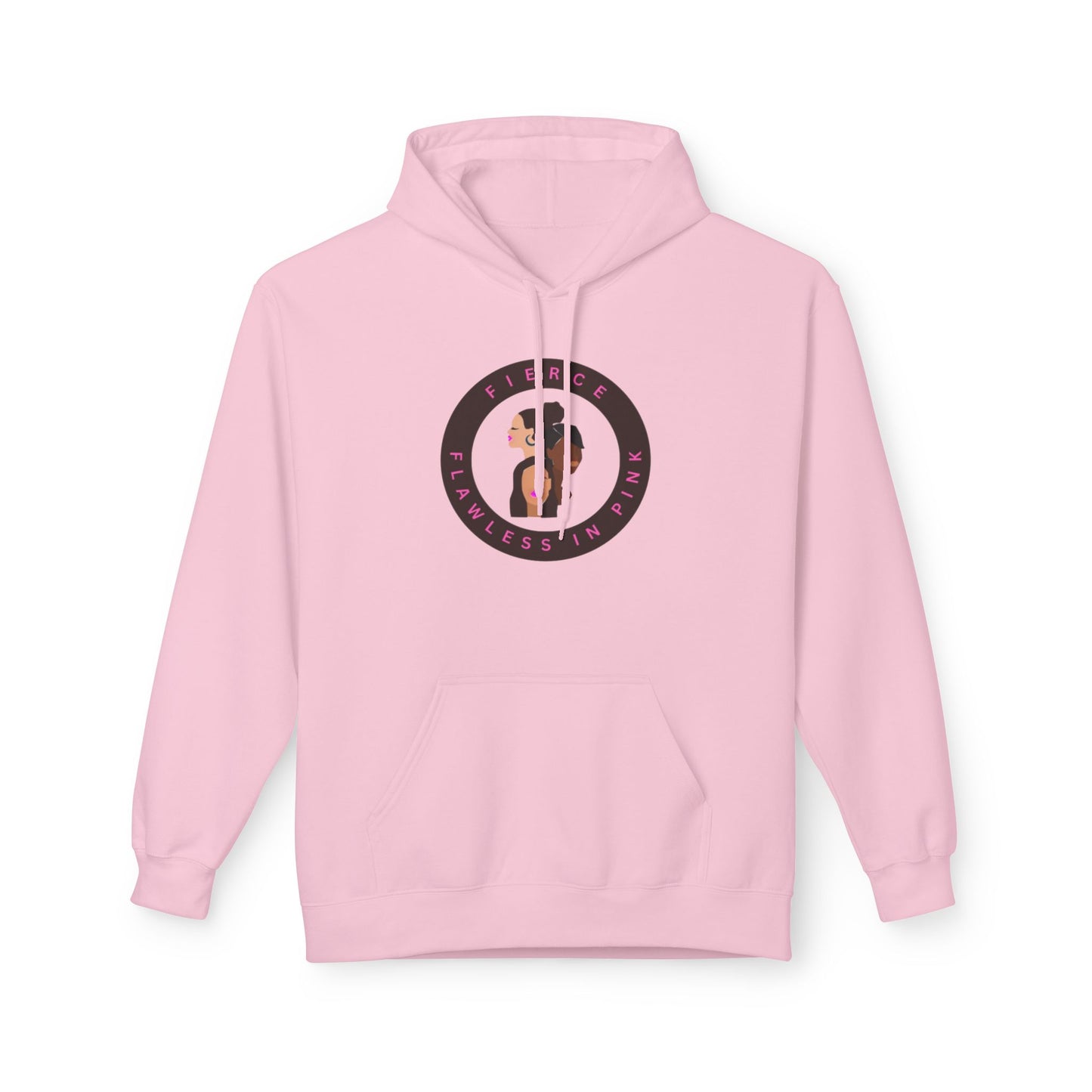 MVC Goes Pink: Fierce and Flawlwss in Pink Fleece Hoodie