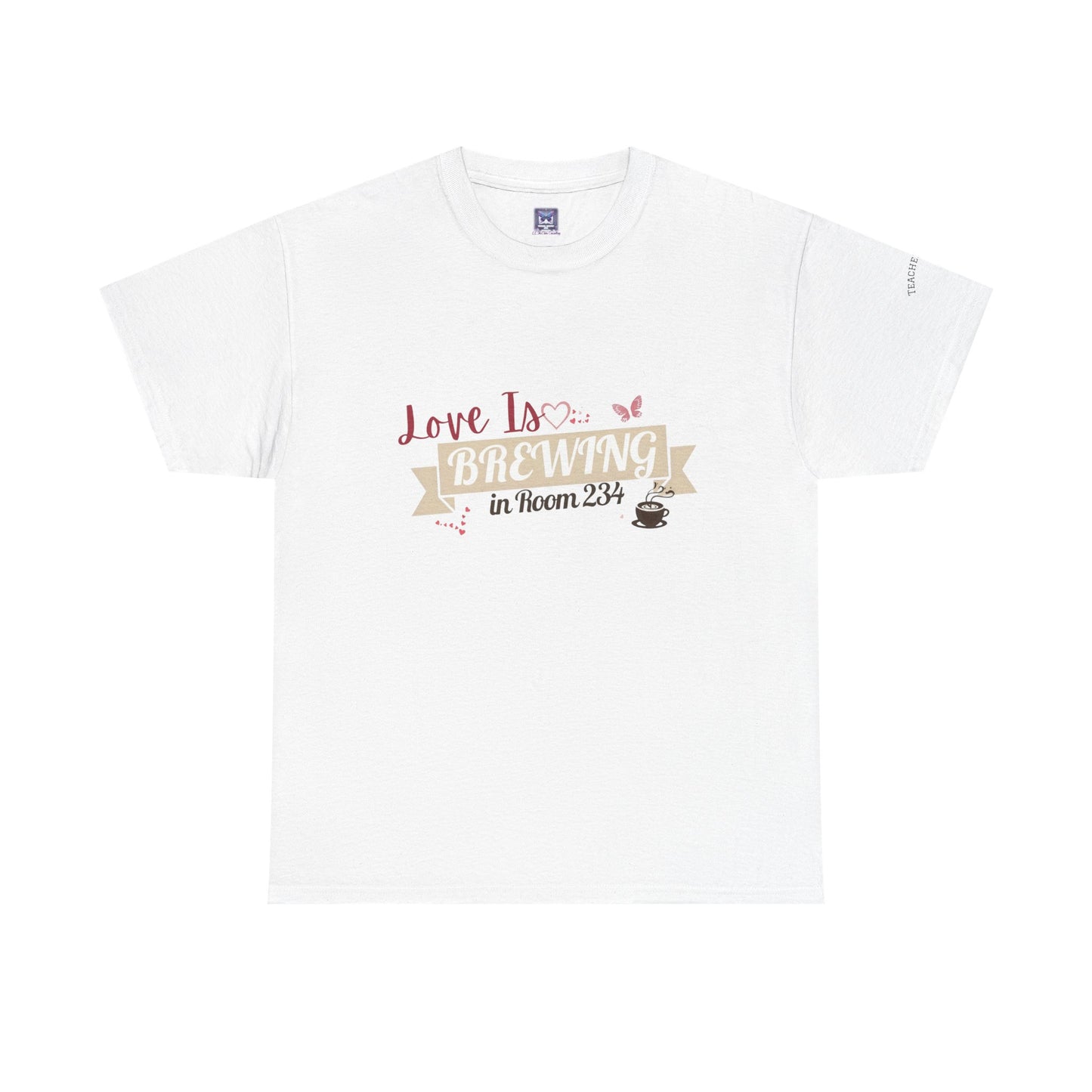 [NEW] Love is Brewing in Room ... Customizable Tee