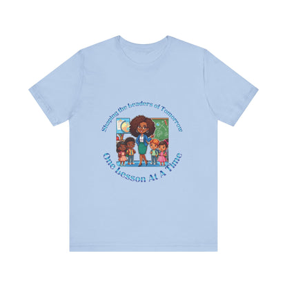 Shaping the Leaders of Tomorrow Unisex Jersey Short Sleeve Tee